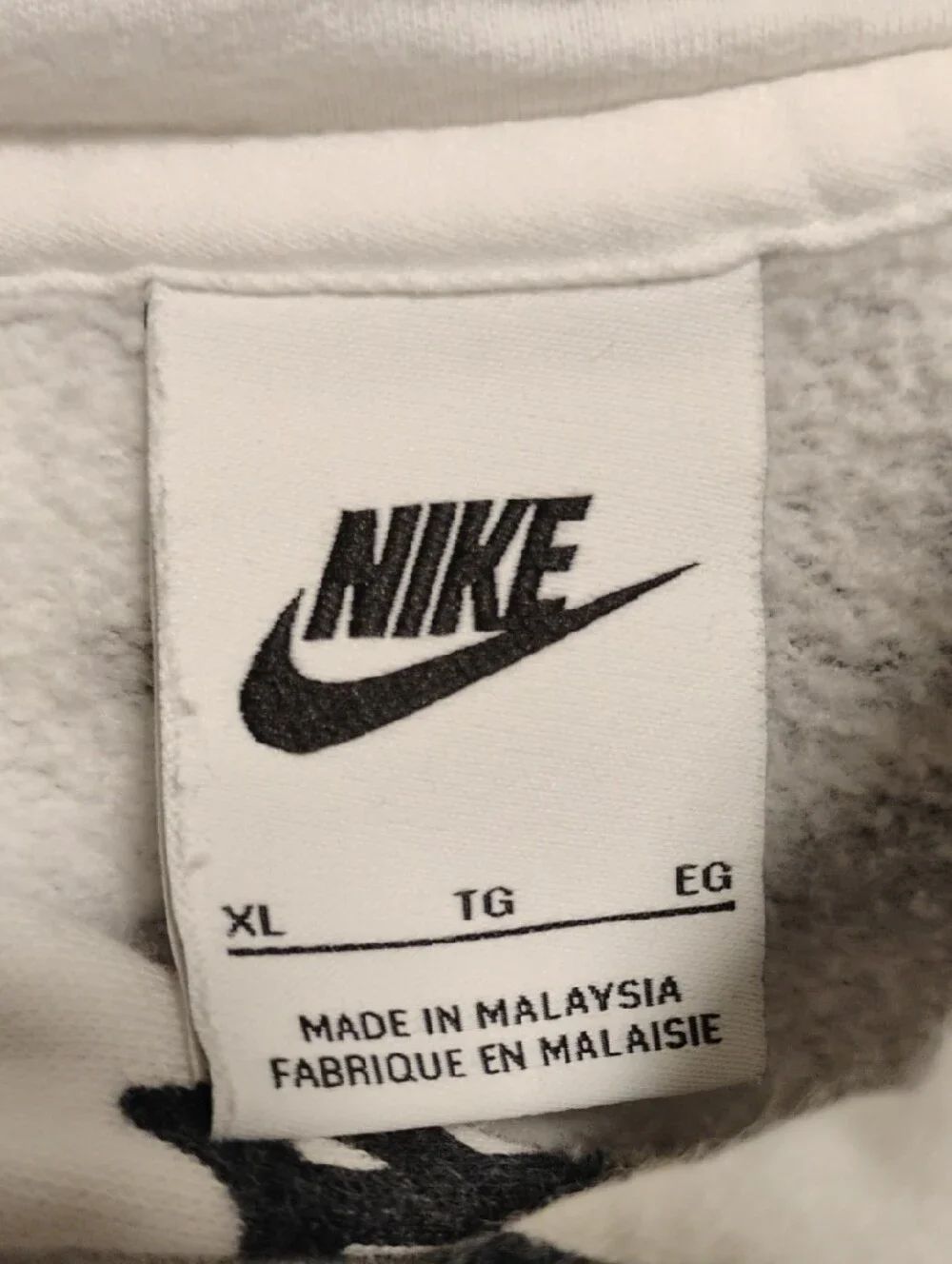 (C-76) Nike Sport Essentials All-Over Logo Print Discontinued Hoodie